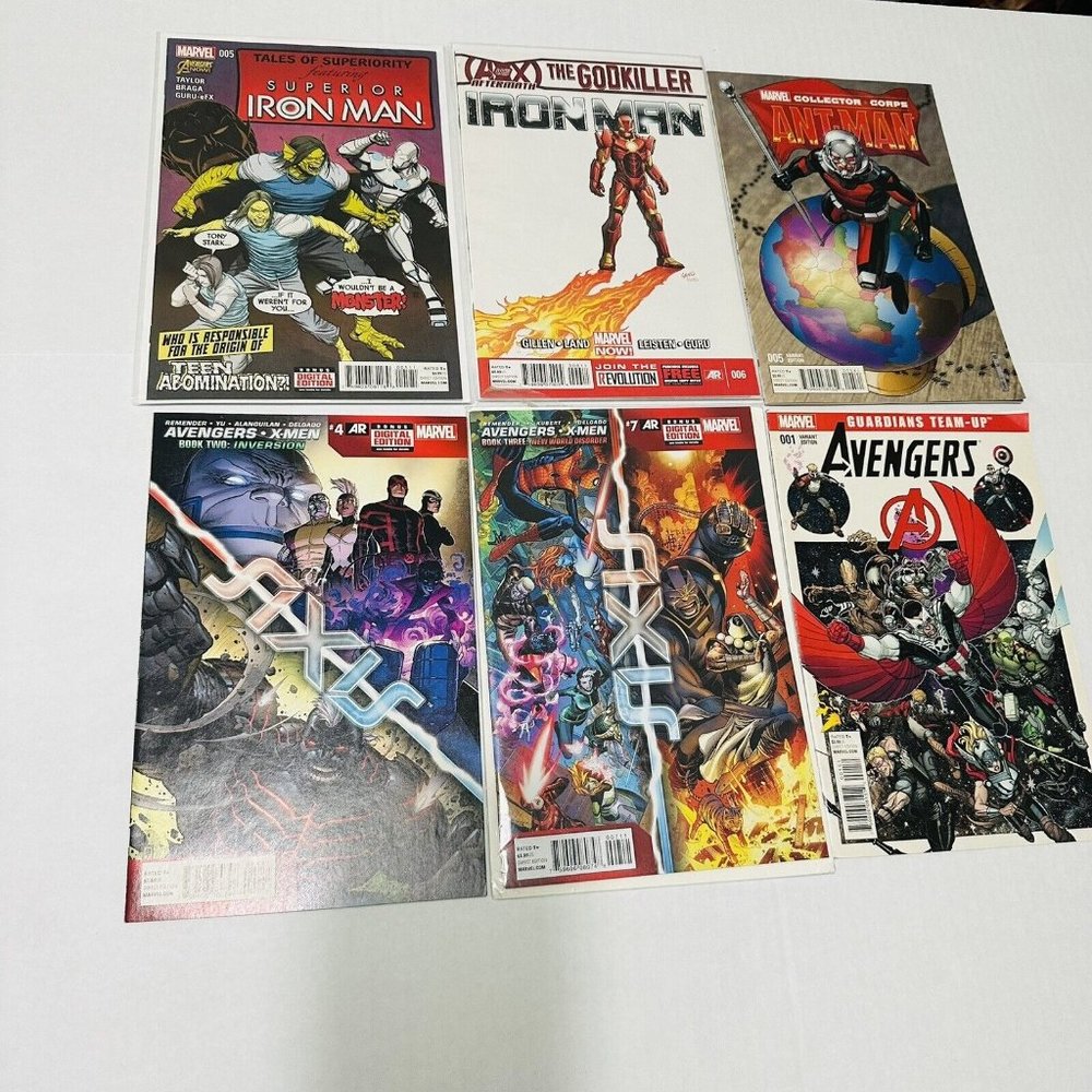 comic book lot avengers antman iron man